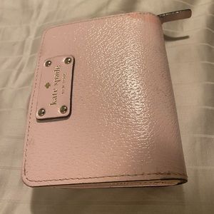 Baby pink wallet